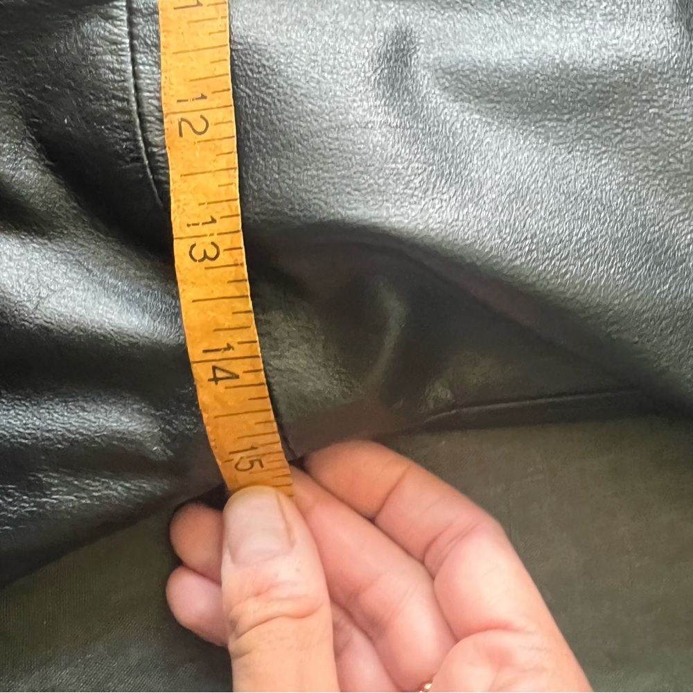 Vintage Wilsons Leather Black Jacket - Picture 12 of 13